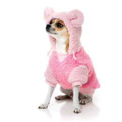 FuzzYard Winnie Dog Hoodie - Pink