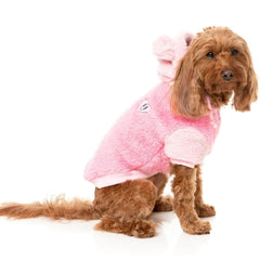 FuzzYard Winnie Dog Hoodie - Pink
