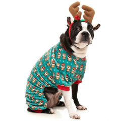 FuzzYard Disco Deers Christmas Dog Pyjamas