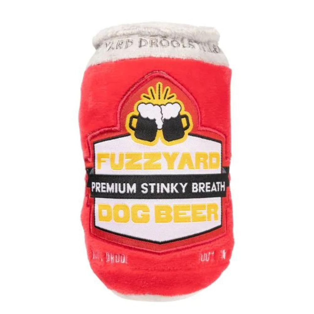 FuzzYard Dog Beer Dog Toy