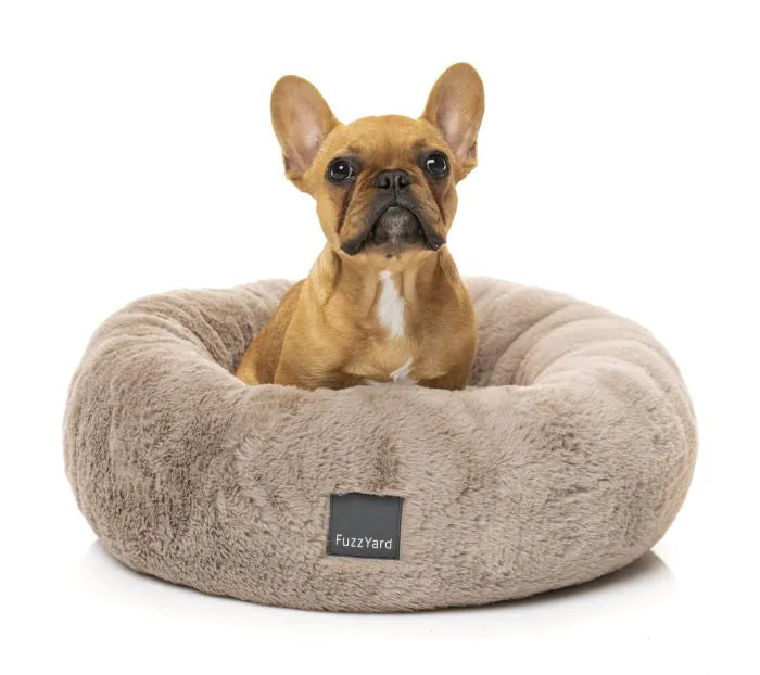 FuzzYard Dreameazzzy Cuddler Dog Bed Chai