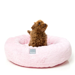 FuzzYard Dreameazzzy Cuddler Dog Bed Pink