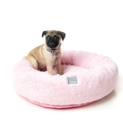 FuzzYard Dreameazzzy Cuddler Dog Bed Pink