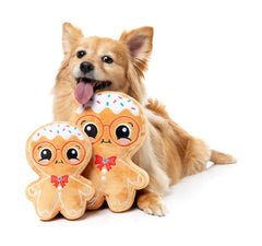 FuzzYard Jingle Bread Christmas Dog Toy