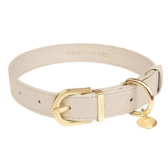 FuzzYard Life Atelier Dog Collar - Sandstone