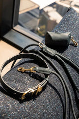 FuzzYard Life Atelier Dog Collar - Slate Grey Set