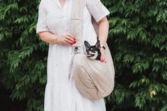 FuzzYard Life Sling Carrier - Sandstone