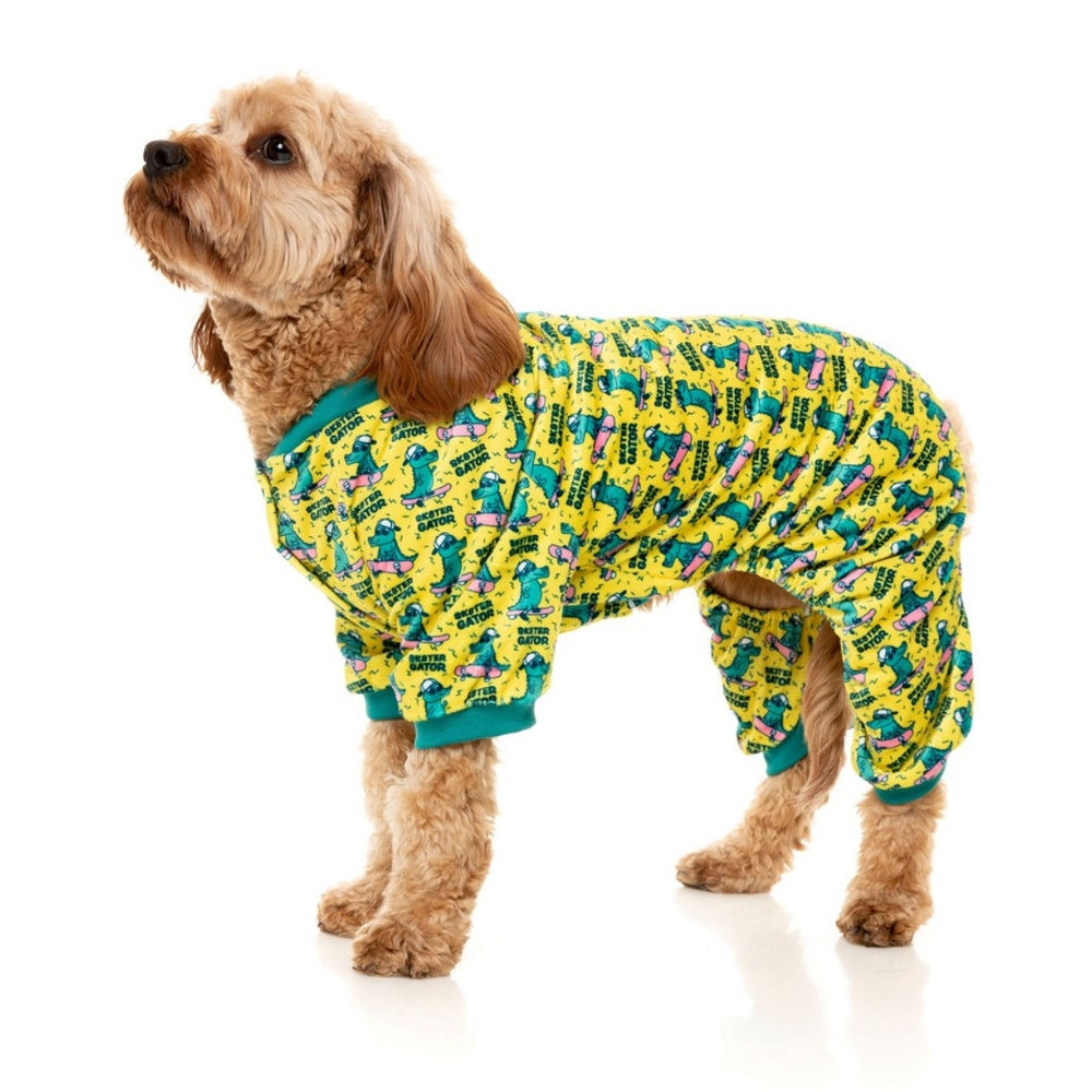 FuzzYard Sk8tor Gator Dog Pyjamas