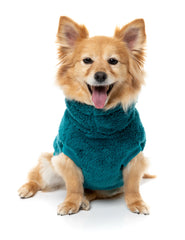 FuzzYard Turtle Teddy Sweater - Deep Teal