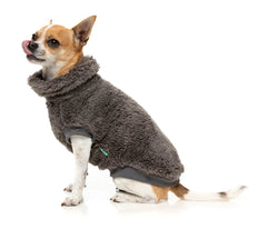 FuzzYard Turtle Teddy Sweater - Gunmetal Grey