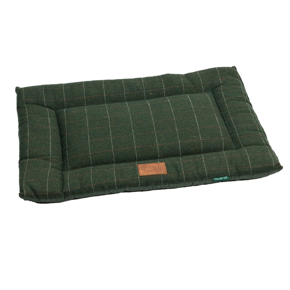 Green Tweed Crate Mat by House of Paws