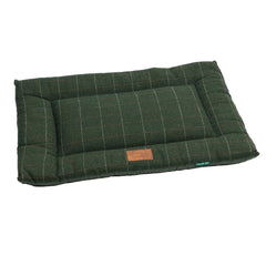 Green Tweed Crate Mat by House of Paws