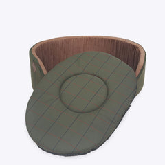 Green Tweed Slumber Dog Bed by Danish Design