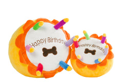 Plush Birthday Cake Dog Toy by House of Paws