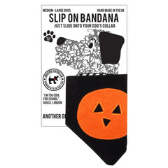 Creature Clothes Slip On Bandana Halloween Pumpkin