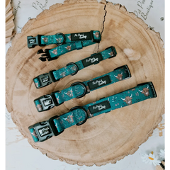 Happy Highland Cow Dog Collar