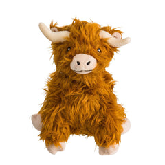 House of Paws Highland Cow Plush Dog Toy