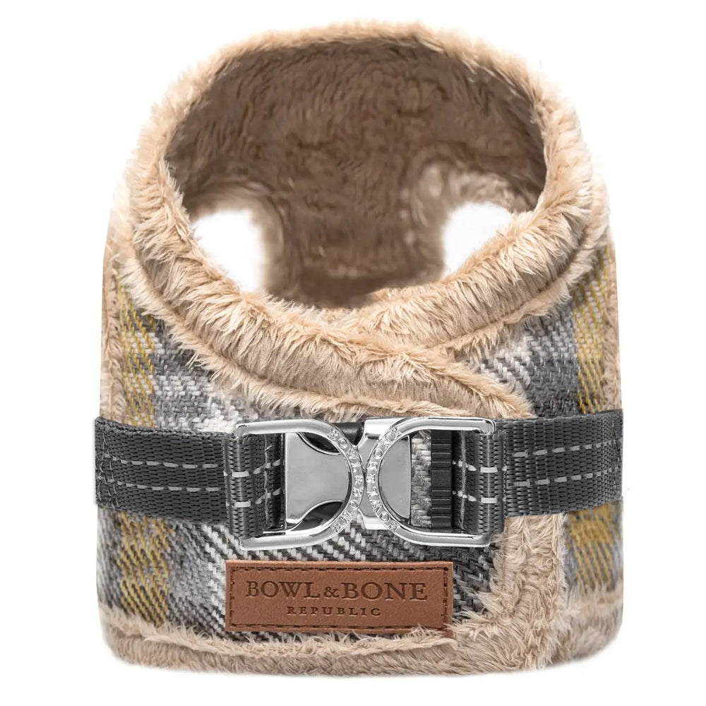 Leaf Grey Dog Harness