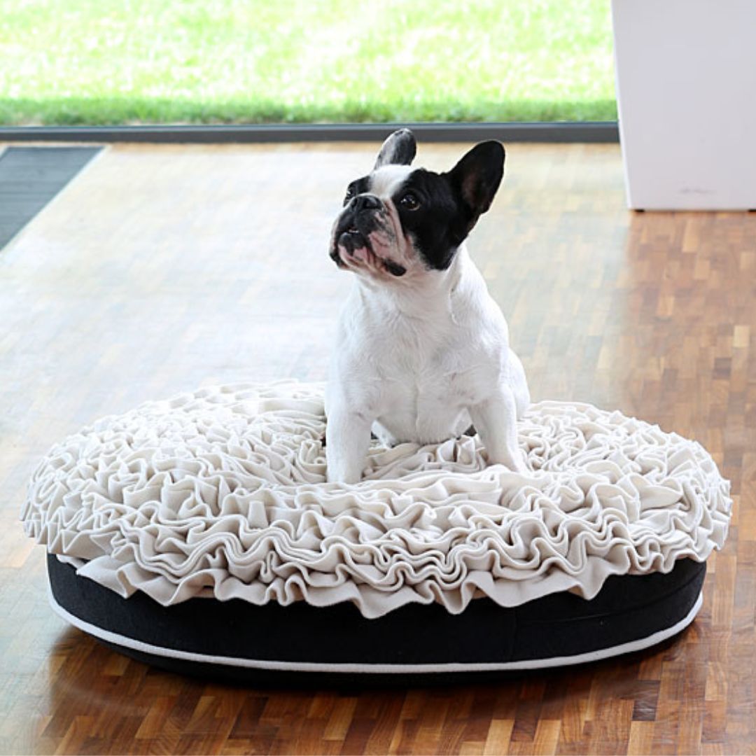 Luxury Rose Dog Pillow Bed