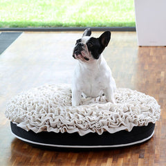 Luxury Rose Dog Pillow Bed
