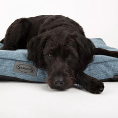 Manhattan Dog Mattress - Denim Blue