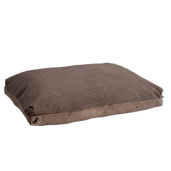 Mocha Cushion Dog Bed With Memory Foam Blend by House of Paws