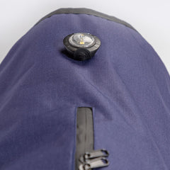 Navy 3 in 1 Waterproof Dog Coat by Danish Design