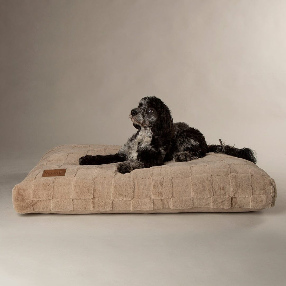 Oxford Orthopaedic Memory Foam Dog Mattress - Camel