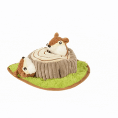 P.L.A.Y Forest Friends - Chippy and Cheeks the Chipmunks Activity Dog Toy