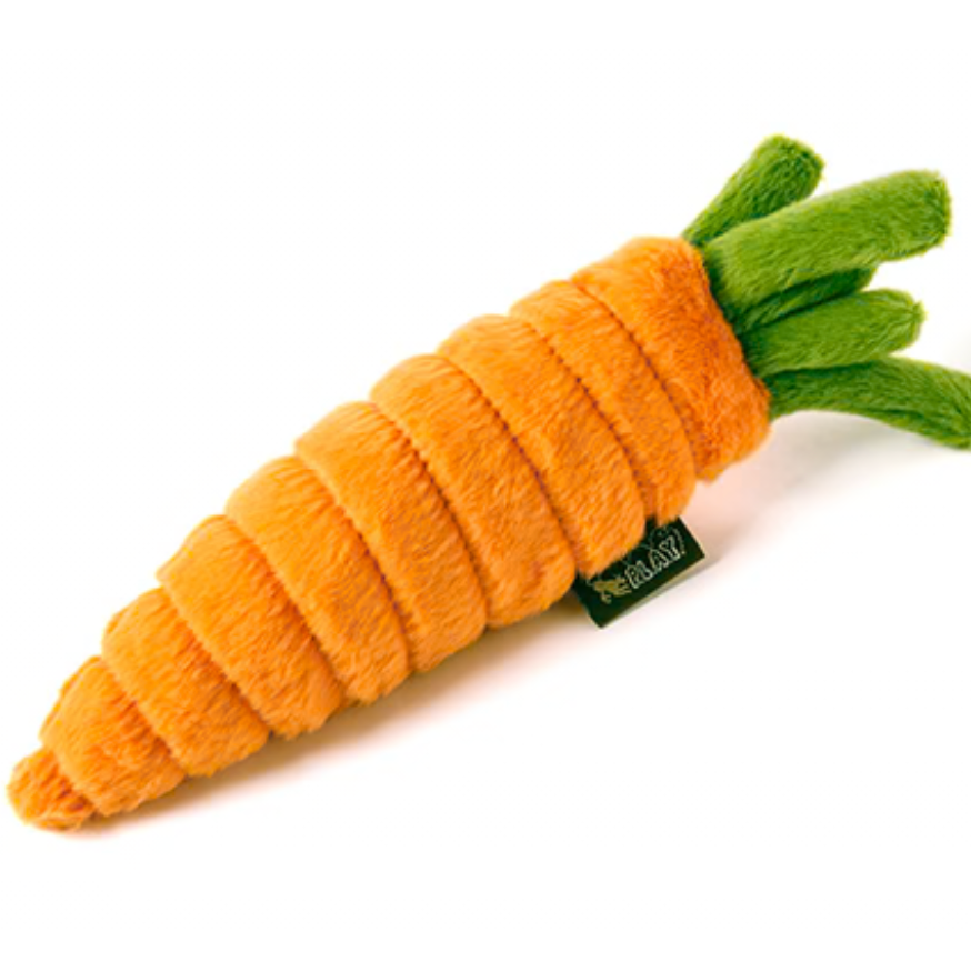 P.L.A.Y Garden Fresh Carrot Dog Toy