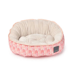 FuzzYard Reversible Dog Bed – Pink Lemonade