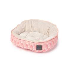 FuzzYard Reversible Dog Bed – Pink Lemonade