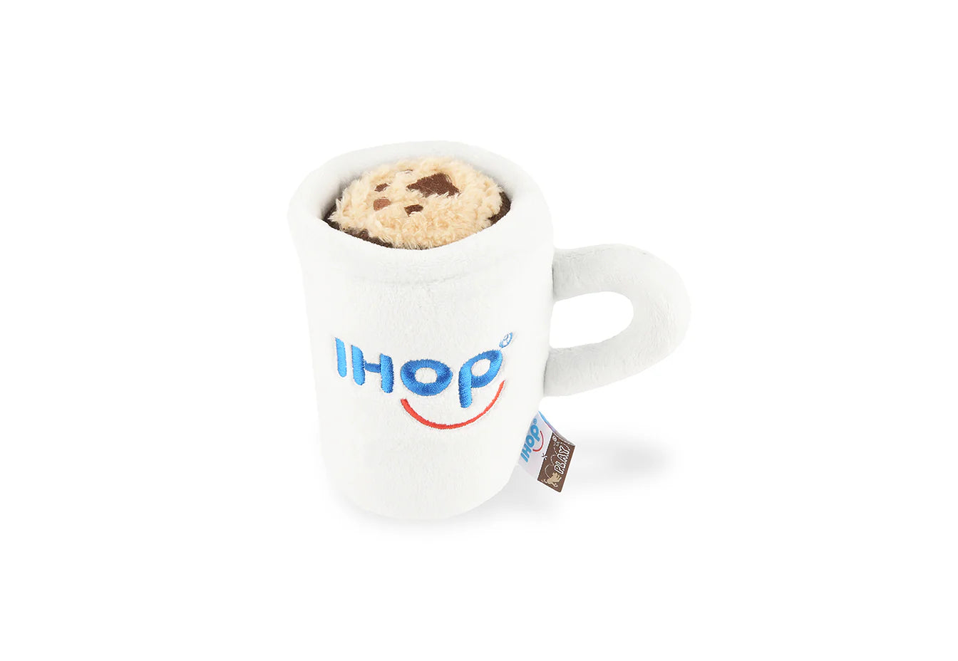 IHOP x P.L.A.Y. Barking Bean Brew Dog Toy