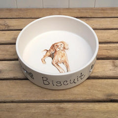 Personalised Ceramic Dog Portrait Bowl