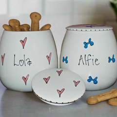 Personalised Ceramic Whimsical Treat Jars