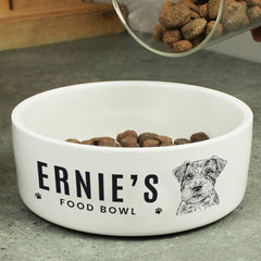 Personalised Dog Breed Bowl