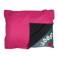 Pink Waterproof Dog Bed Top Cover