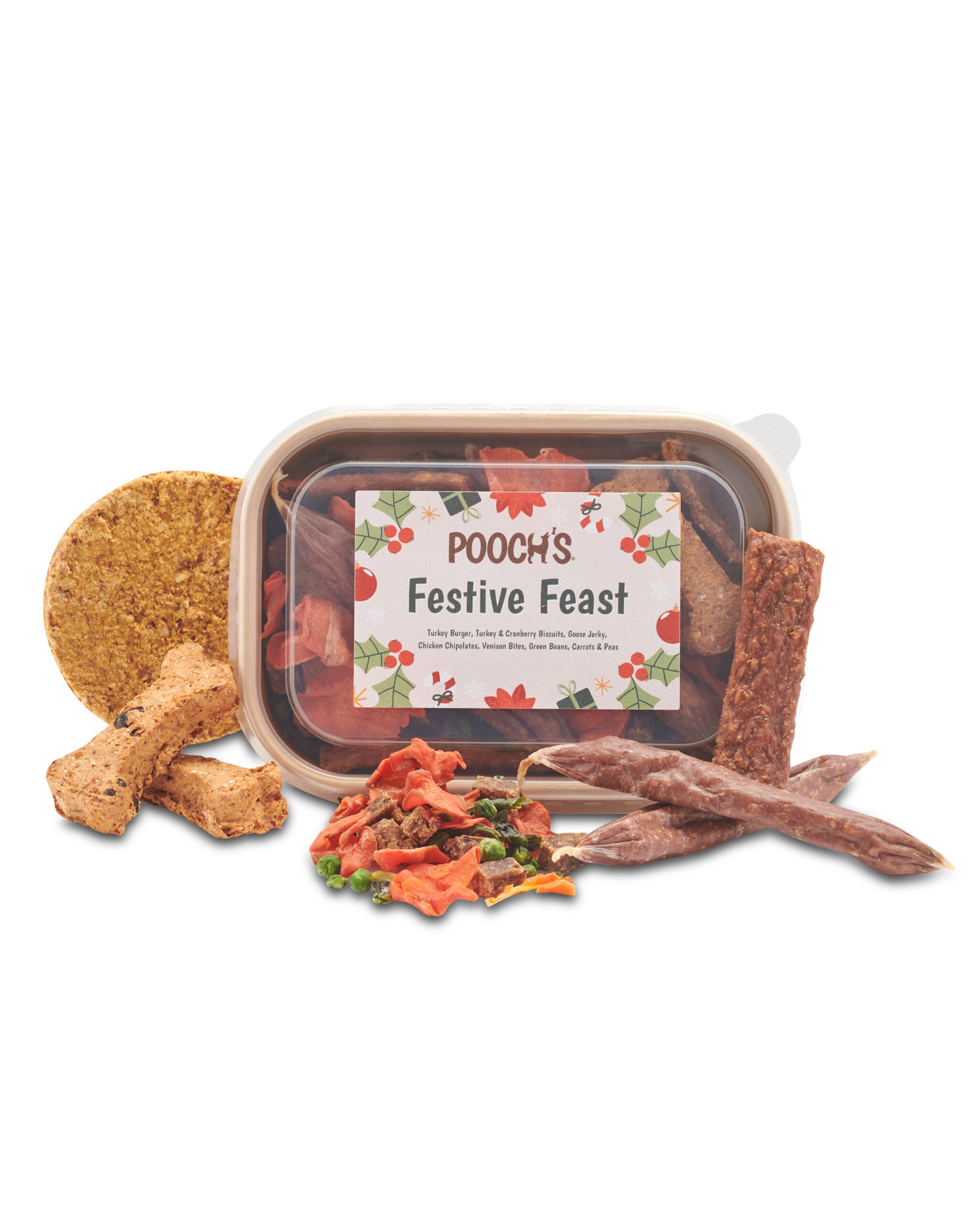 Poochs Christmas Festive Feast Dog Treats