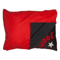 Red Waterproof Dog Bed Top Cover