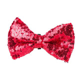 Red Sequin Dog Bow Tie by House of Paws