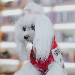 Reindeer Christmas Dog Jumper by Bowl and Bone