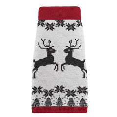 Reindeer Christmas Dog Jumper by Bowl and Bone