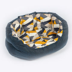 Retreat Geo Tiles Memory Foam Dog Bed by Danish Design