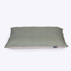 Rustic Stripes Sage Deep Duvet Dog Bed by Danish Design