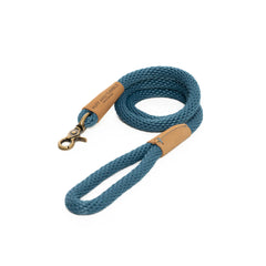 Sandringham Blue Rope Dog Leads by Ruff And Tumble