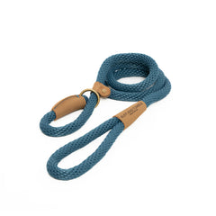 Sandringham Blue Rope Dog Leads by Ruff And Tumble