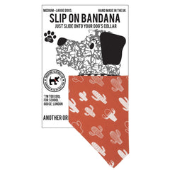 Creature Clothes Slip On Bandana Cactus