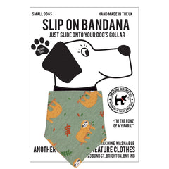 Creature Clothes Slip On Bandana Sloth