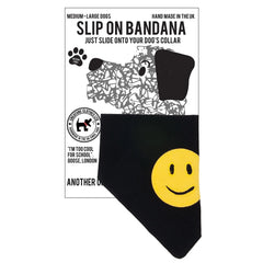 Creature Clothes Slip On Bandana Smiley Face