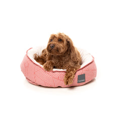 FuzzYard Reversible Dog Bed – Thornbury Brick Red